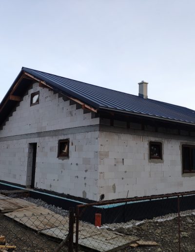 Výstavba RD, hrubá stavba